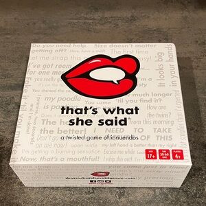 That's What She Said Game